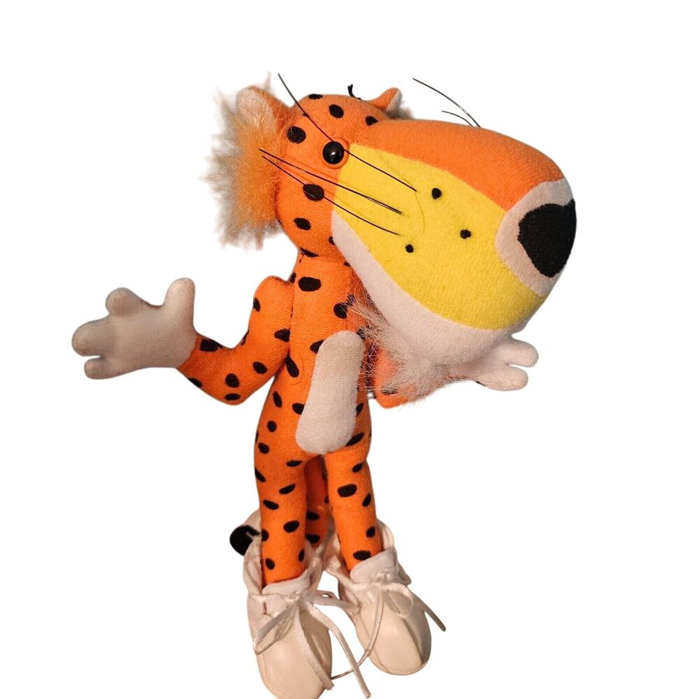 Chester Cheetah Vintage 2001 Cheetos Plush Stuffed Toy Play By Play with Shoes